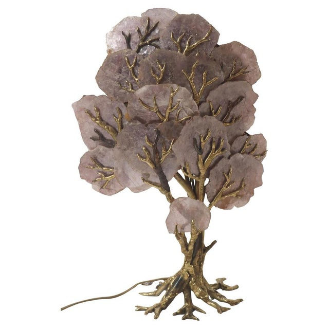 Sculptural Tree Lamp attributed to Richard Faure for Maison Honore Paris, 1970s For Sale - Image 14 of 14