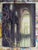 Mont Saint Michel Abbey by Christopher Clark | Oil and Acrylic on Wood Panel Interior of an abbey with light streaming through windows. For Sale - Image 4 of 4