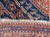 Ink Blue Antique Persian Qashqai Rug 4’11" X 7’4" For Sale - Image 8 of 8
