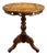 20th Century Marquetry Wood Pedestal Table, 1890s For Sale