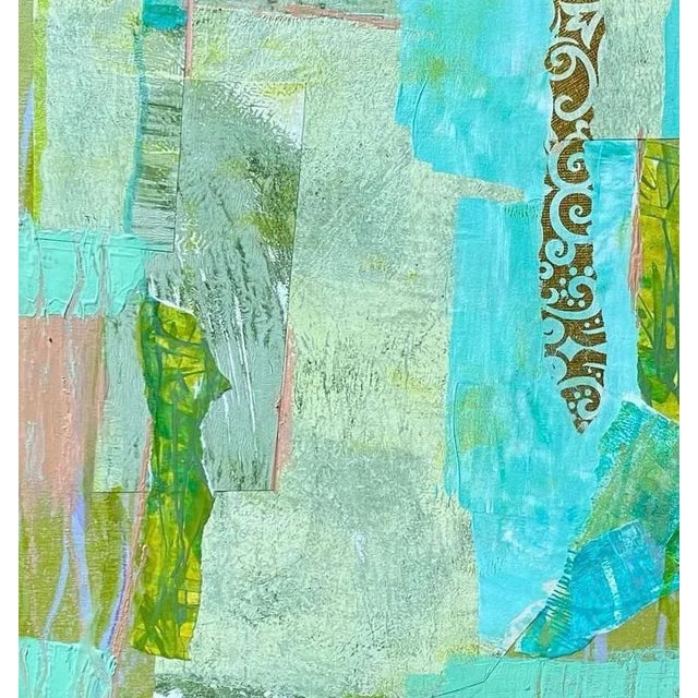 "Forest for the Trees" Abstract Landscape Painting For Sale - Image 4 of 4