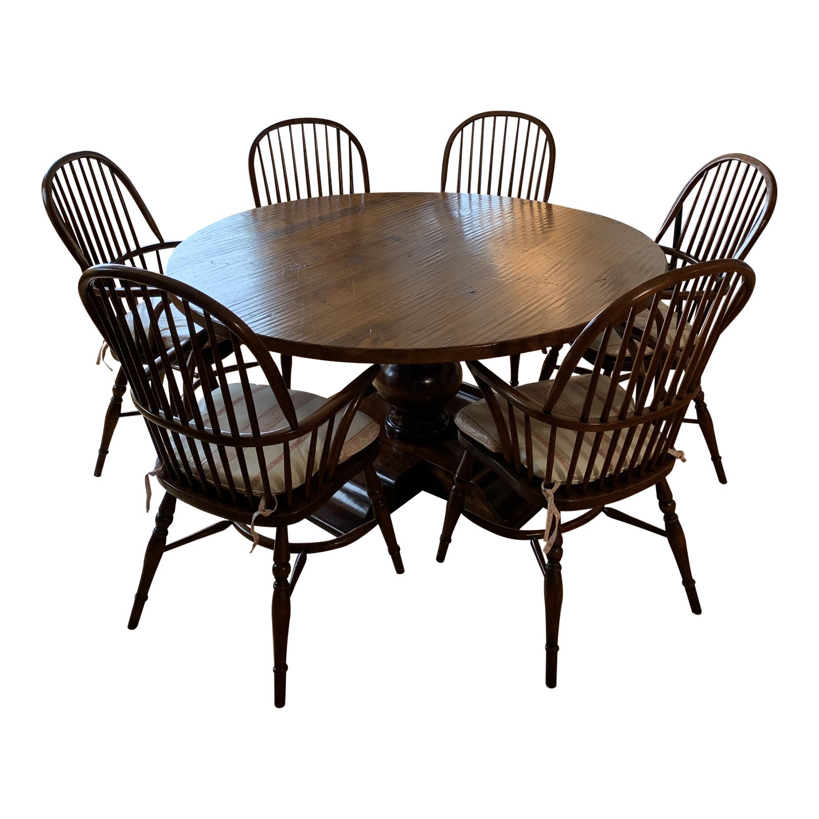 Farmhouse Dining Table & Chairs Chairish