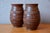 This pair of vases, with their ethnic and brutalist style, was produced by AKRU (short for Alfred Krupp) for Klinker...