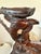 Burnt Umber Early 19th Century Antique Hand Carved French Bird Vanity Chair For Sale - Image 8 of 11
