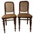 Brown Rattan Chairs attributed to Michael Thonet for Thonet, 1890s, Set of 2 For Sale - Image 8 of 8