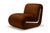 Brown Frenesí Lounge Chair in Brown Velvet from Moanne For Sale - Image 8 of 8