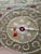 Boho Vintage Suzani from Asian, circa mid-1960s. There are stains on this suzani. Dimension; 61'' x 63'' inches / 154 x...