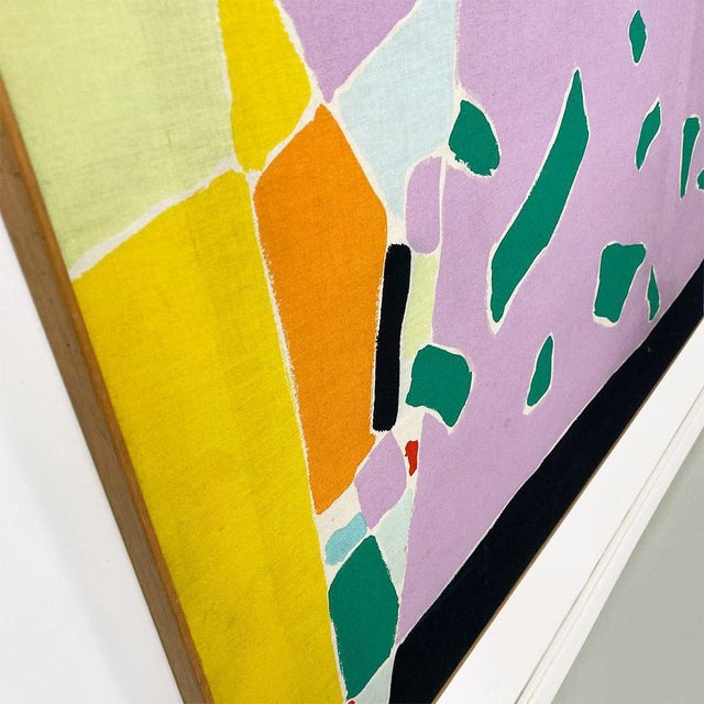 1980s, Fabric and Wood For Sale - Image 10 of 14