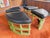 Wood Late 20th Century Four Piece Ottoman For Sale - Image 7 of 10