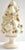 Mid-Century Italian Majolica White & Gold Topiary Centerpiece For Sale - Image 11 of 11
