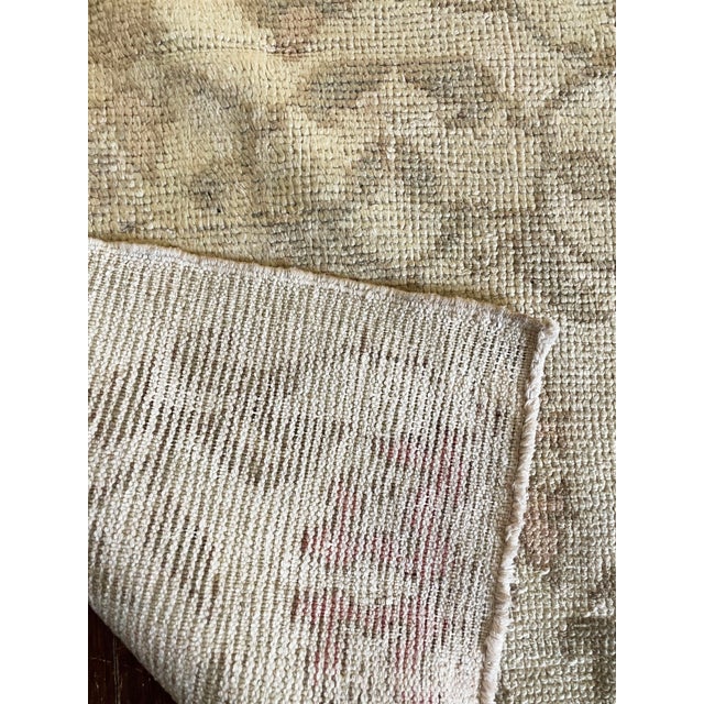 Antique Turkish Oushak Rug, 4'11" X 9'7" #11141 For Sale - Image 4 of 9