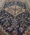 Navy Blue Antique Persian Shiraz Rug With Rich Tribal Motifs and Medallion For Sale - Image 8 of 12