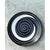 Vintage Monumental Black and White Spiral Ceramic Plate For Sale - Image 9 of 12