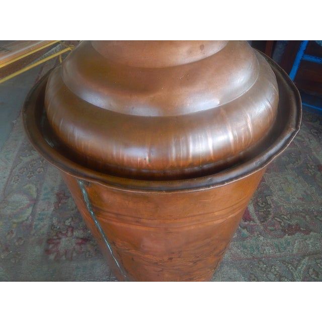 Early 20th Century Copper Lidded Wash Barrel - Firewood Holder For Sale - Image 4 of 11