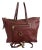 Lumineuse leather handbag For Sale