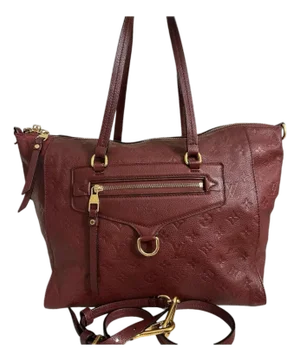 Lumineuse leather handbag