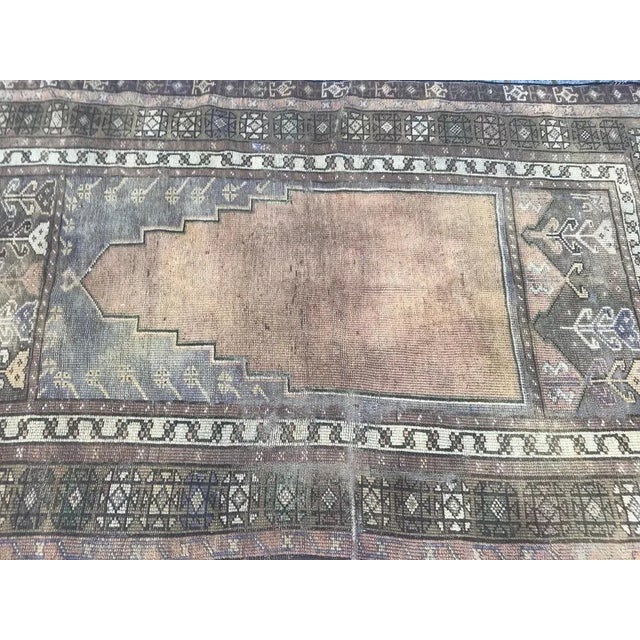 Antique Turkish Konya Prayer Rug For Sale - Image 10 of 12