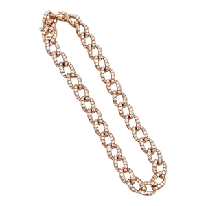 2.96 Ct Cuban Link Diamond Bracelet