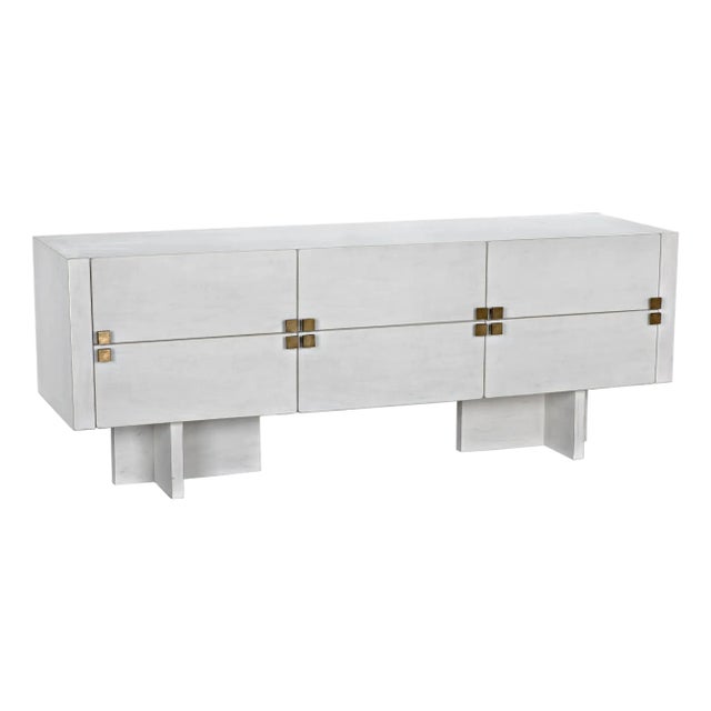 NOIR Amidala Sideboard, White Wash For Sale