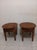 1970s Vintage Wood End Table Oval by Broyhill One Drawer Set of 2 For Sale - Image 5 of 6