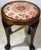Wood Beautifully Crafted Vintage Victorian-Style Footstool With Suzani Embroidery For Sale - Image 7 of 11