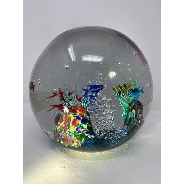 2010s Murano Glass Aquarium by Ars Murano For Sale - Image 5 of 5