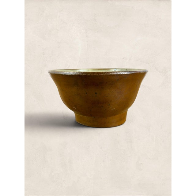 Early 20th Century Antique English Stoneware Jelly Mould Bowl, Circa 1900 For Sale - Image 5 of 7