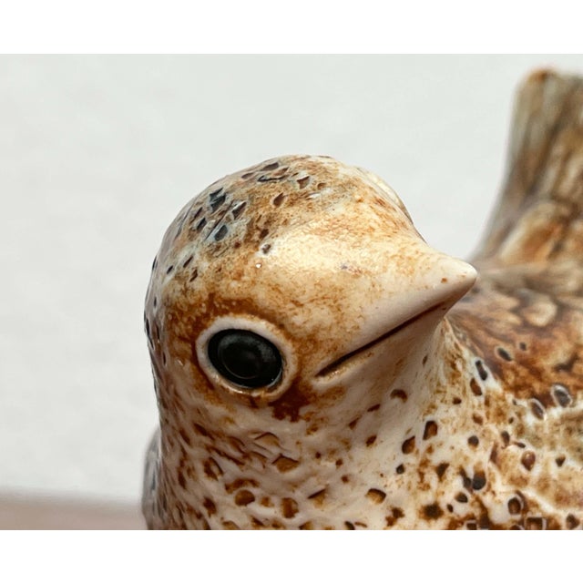 Mid-Century Modern Danish Studio Pottery Bird Figurines by Poul Hauch Carlsen, 1960s, Set of 2 For Sale - Image 13 of 18
