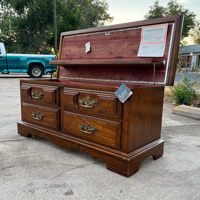 Vintage Cedar Blanket Chest From Lane Altavista For Sale In Denver - Image 6 of 12