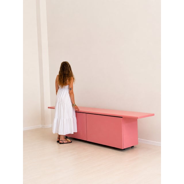 Giotto Stoppino Sheraton-Style Low Sideboard by Giotto Stoppino and Ludovico Acerbis for Acerbis, 1970s For Sale - Image 4 of 7