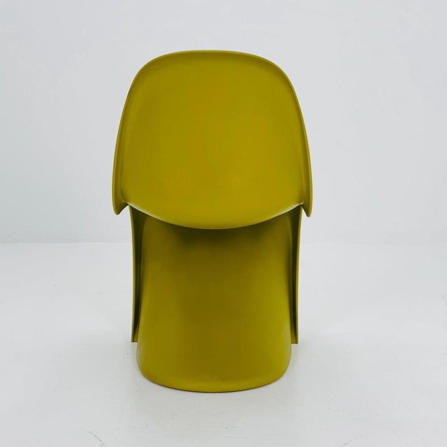 Chair in Mustard by Verner Panton for Vitra, 2012 For Sale - Image 6 of 11