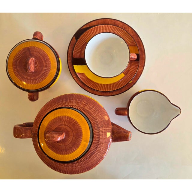 Coffee Service by Eva Stricker-Zeisel for Schramberg, 1929, Set of 11 For Sale - Image 11 of 17