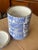 Late 19th Century Antique Blue and White Porcelain 5-Piece Stacking Box 19th Century For Sale - Image 5 of 13