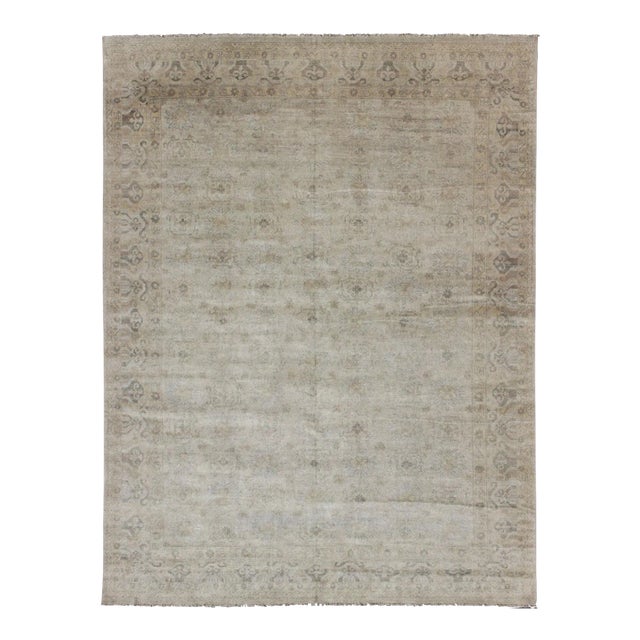 Large Modern Khotan Rug by Keivan Woven Arts 11'9 X 14'6 For Sale