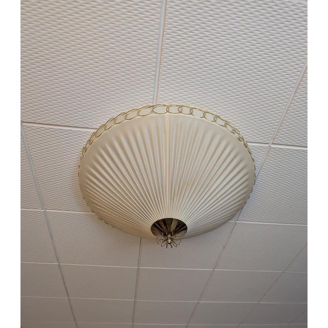 Vintage Finnish Flush Mount by Paavo Tynell, 1950s For Sale - Image 14 of 18