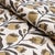 Schumacher SAMPLE - Schumacher x Marian Mcevoy Thistle Vine Fabric In Black & Gold For Sale - Image 4 of 4