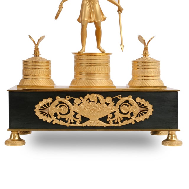 Bronze Writing Set, France, 1850s For Sale - Image 12 of 14