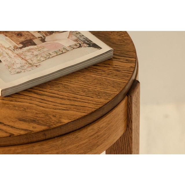 Dutch Amsterdamse School Side Table, 1930s For Sale - Image 3 of 10