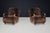 Brown Dutch Lounge Chairs in Dark Sheepskin from Jindřich Halabala, 1940s, Set of 2 For Sale - Image 8 of 18