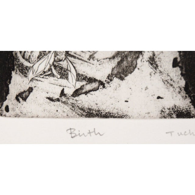 "Birth" - Intaglio Print by Tomoya Uchida For Sale In Monterey, CA - Image 6 of 7