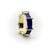 Vintage Tiffany & Co. By Schlumberger 18k Gold Enamel Ring, Size 7 For Sale - Image 9 of 11