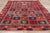 Red Vintage Persian Lori Checkerboard Rug - 05'02 X 08'02 For Sale - Image 8 of 9
