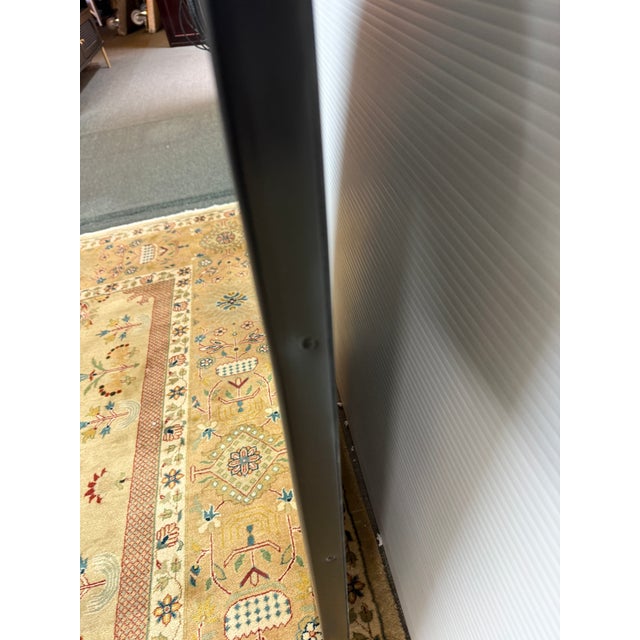 2020s Rejuvenation Arched Metal Framed Mirror, Burnished Brass For Sale - Image 5 of 12