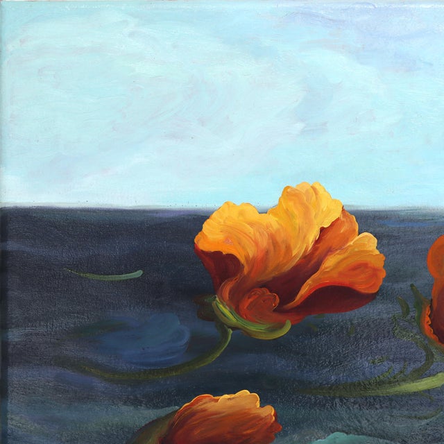 Crossing California - Original Large California Coast Oceanscape Oil Painting For Sale In Los Angeles - Image 6 of 9