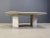 Vintage White Marble Coffee Table, 1970s For Sale - Image 9 of 13