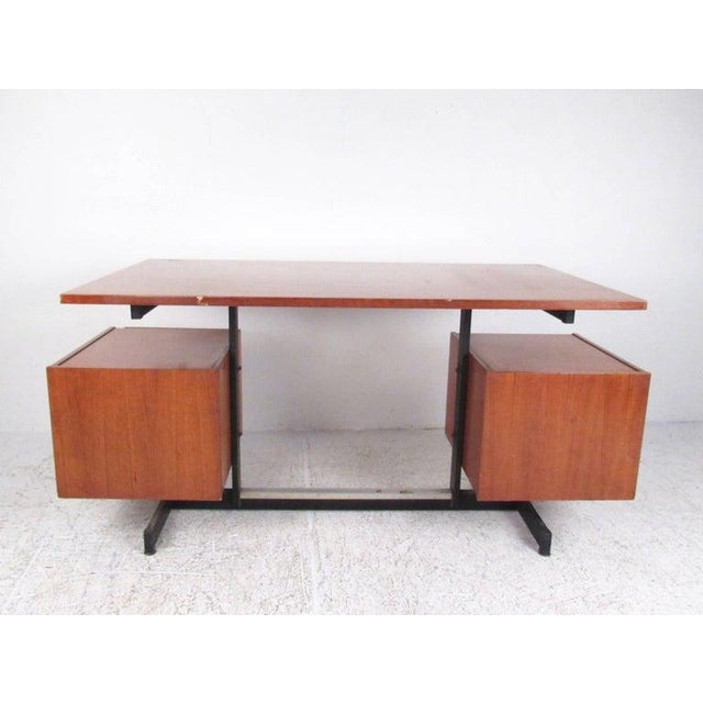 Mid Century Modern Floating Top Desk Chairish