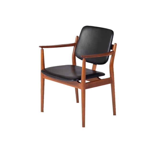 Danish Armchair by Arne Vodder in Teak for Sibast Furniture, 1960s For Sale