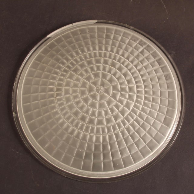 French Industrial Pendant Lamp from Holophane, 1940s For Sale - Image 9 of 13