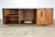 1960s Mid Century Modern Tambour Door Walnut Credenza / Media Cabinet / Bar Cabinet For Sale - Image 11 of 12