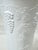 Glass Vintage Grape Vine Design Milk Glass Vase For Sale - Image 7 of 9